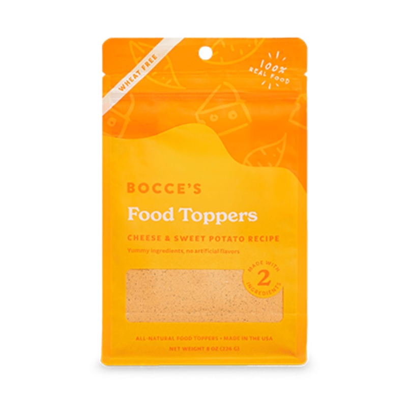 Topper pour chiens au fromage et patate douce 8oz