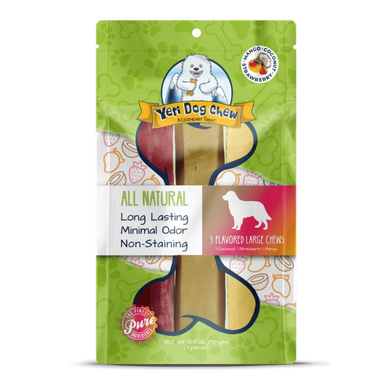 Assortiment de Fromage de Yak  mcher, 1 noix de coco, 1 mangue, 1 fraise