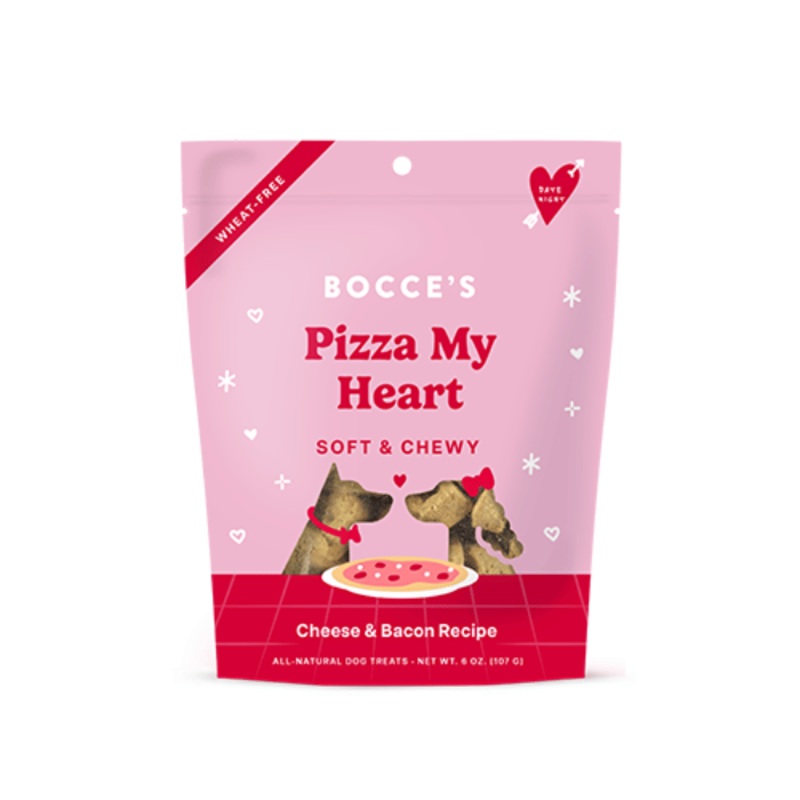 Biscuits Moelleux et Naturels Bocce's Bakery 'Pizza My Heart' - Recette Fromage et Bacon, 170g