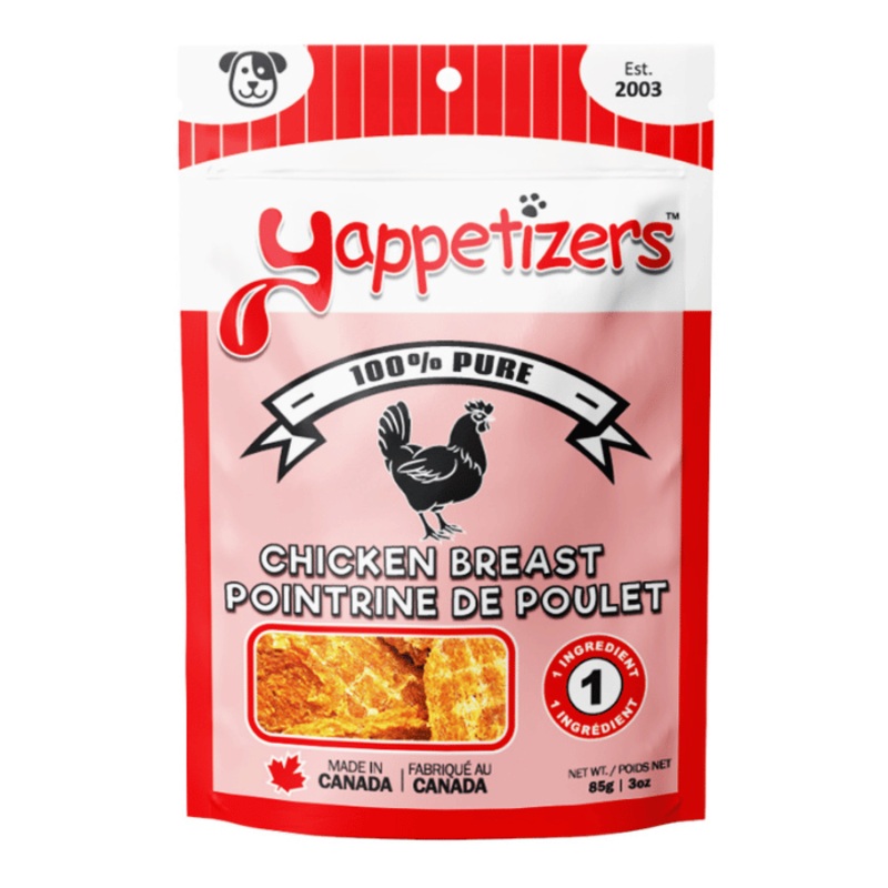Gteries au blanc de poulet 100% pures et dshydrates