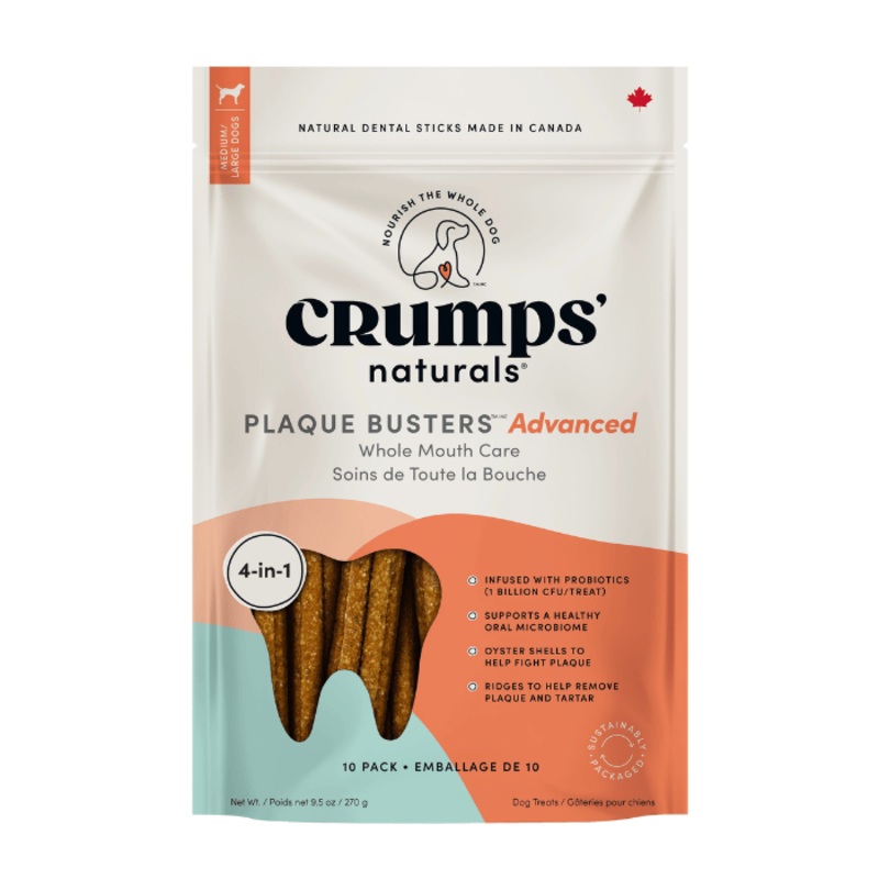 Gteries Dentaire Pour Chien, plaque Busters Advanced 7 Soins De La Bouche Pqt 10
