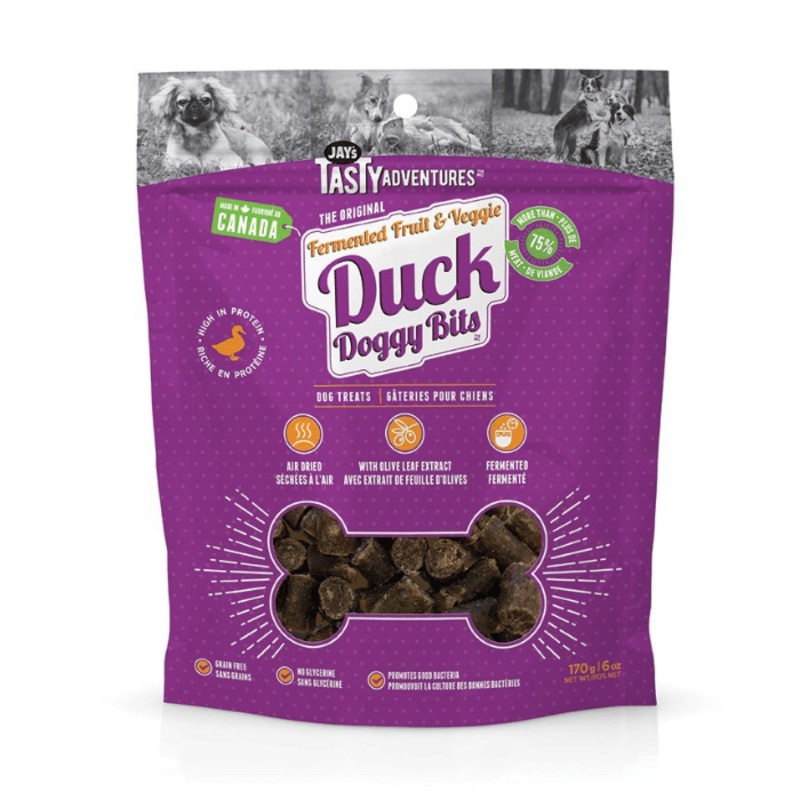 Gteries Fermentes Pour Chien, Fruits & Lgumes Canard 170gr