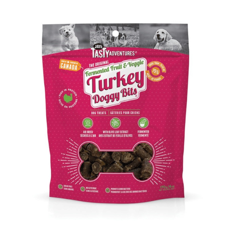 Gteries Fermentes Pour Chien, Fruits & Lgumes Dinde 170gr