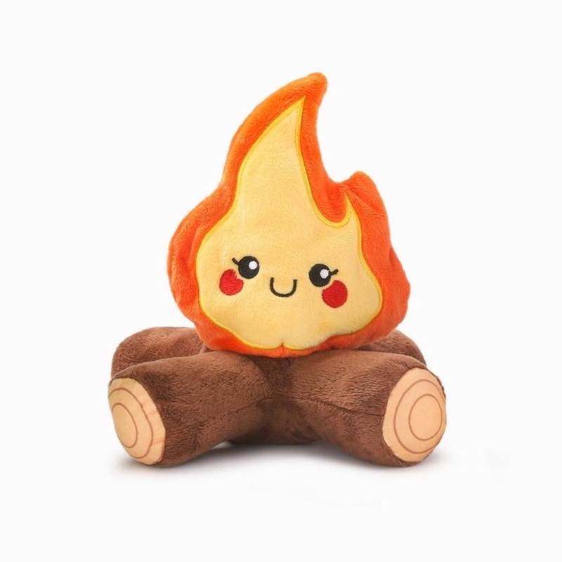 HugSmart Pet - Camping Pups | Campfire - Jouet en peluche pour chien