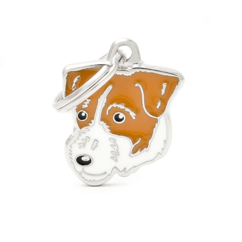 Mdaille pour chiens - Jack Russel broken