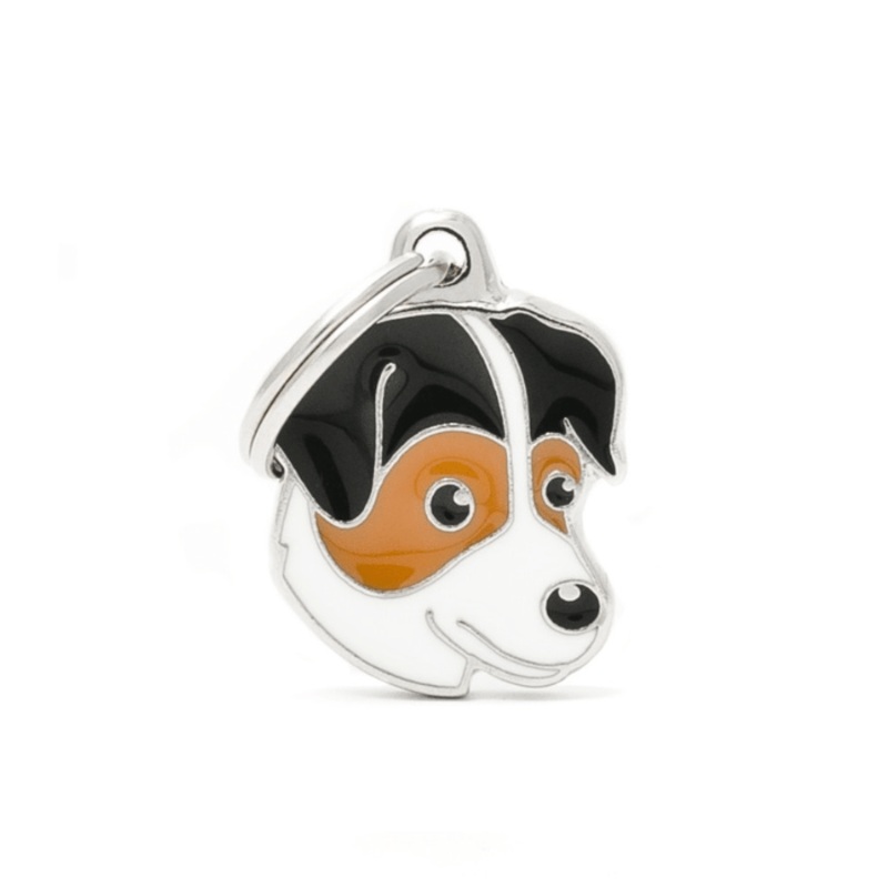 Mdaille pour chiens - Jack Russel tricolor
