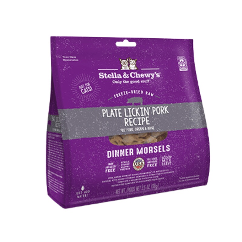 Mlange de repas au porc pour chats - Plate Lickin' Pork