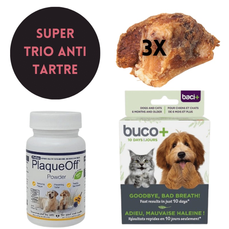Super TRIO anti-tartre : Le Trio Gagnant pour des Dents clatantes