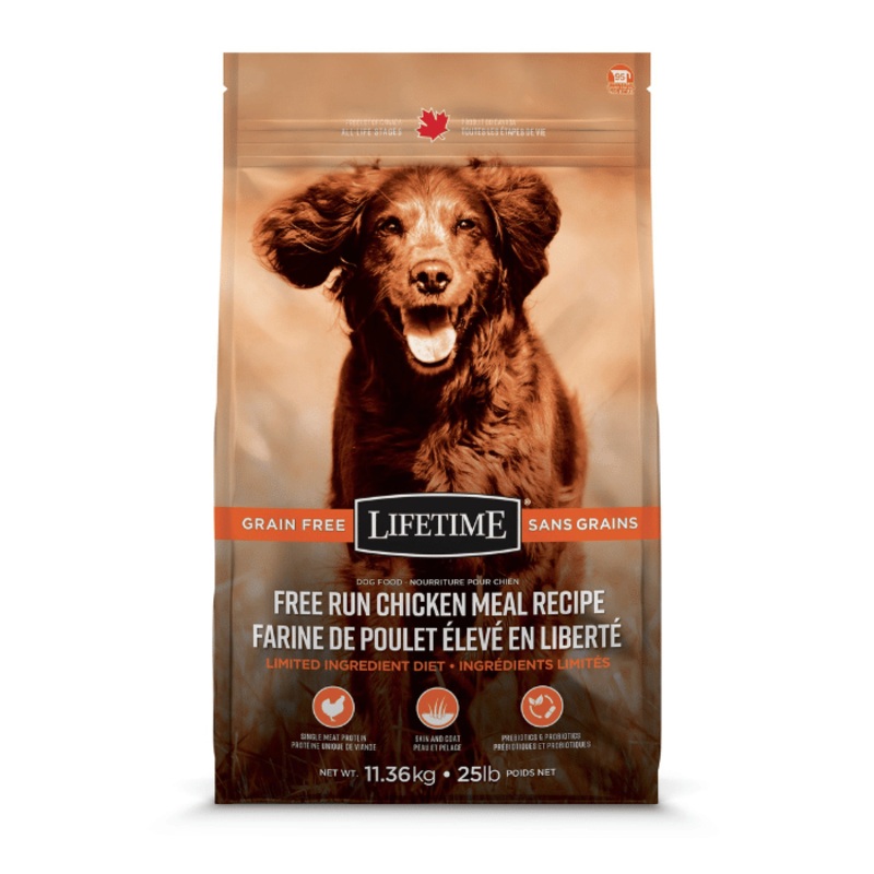 Trouw Nutrition Lifetime Nourriture Pour Chien, Sans Grains, Poulet