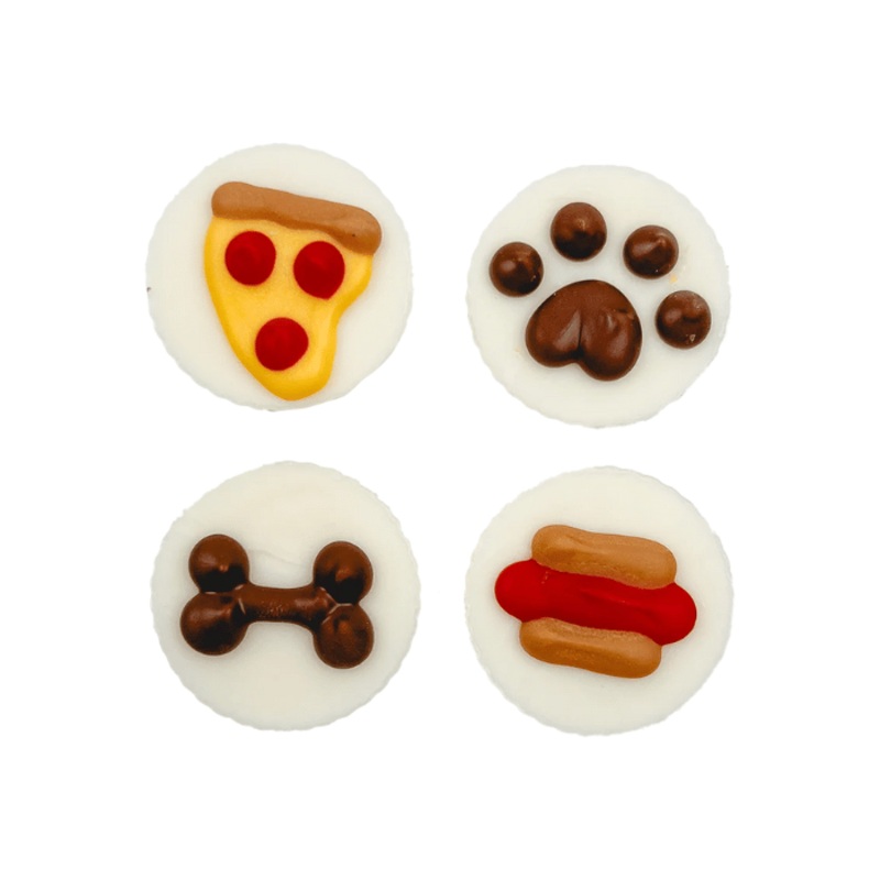 Biscuit pour chiens - Treat Cups Woof It Down beurre de peanut  l'unit