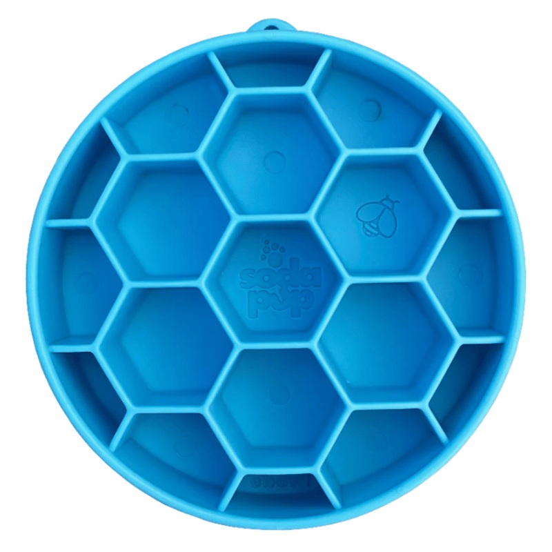 Bol ralentisseur Sodapup Honeycomb - Bleu