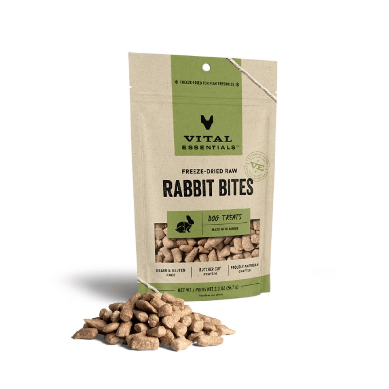 Gteries lyophilise pour chiens bouches au lapin
