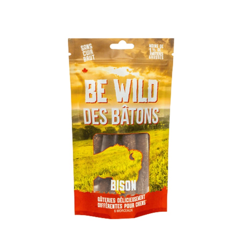 Gteries pour chiens Bton Be Wild Bison