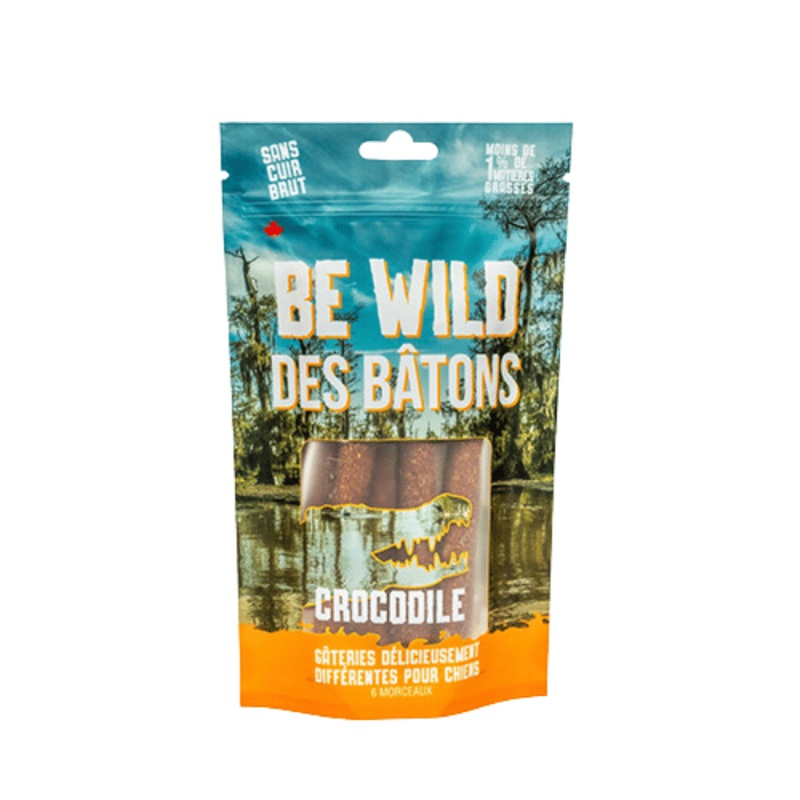 Gteries pour chiens Bton Be Wild Crocodile