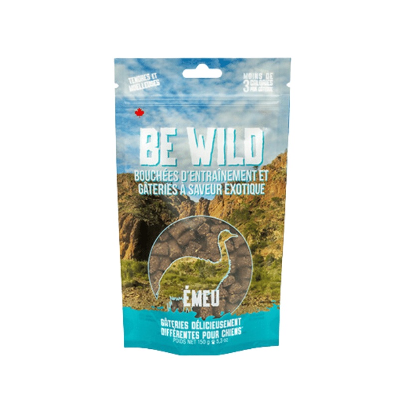 Gteries pour chiens  saveur exotique - Be Wild meu 150g