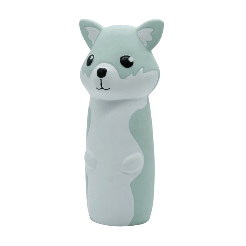 Jouet En Latex Pour Chien Avec Bouteille D'eau Recycle - Loup 350ml