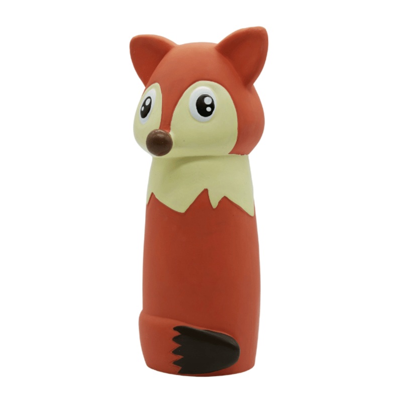 Jouet En Latex Pour Chien Avec Bouteille D'eau Recycle - Renard 350ml