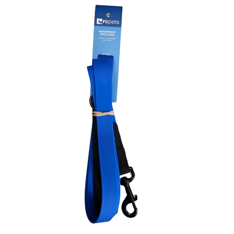 Laisse impermable pour chiens Rc Pets Saphire/Noir