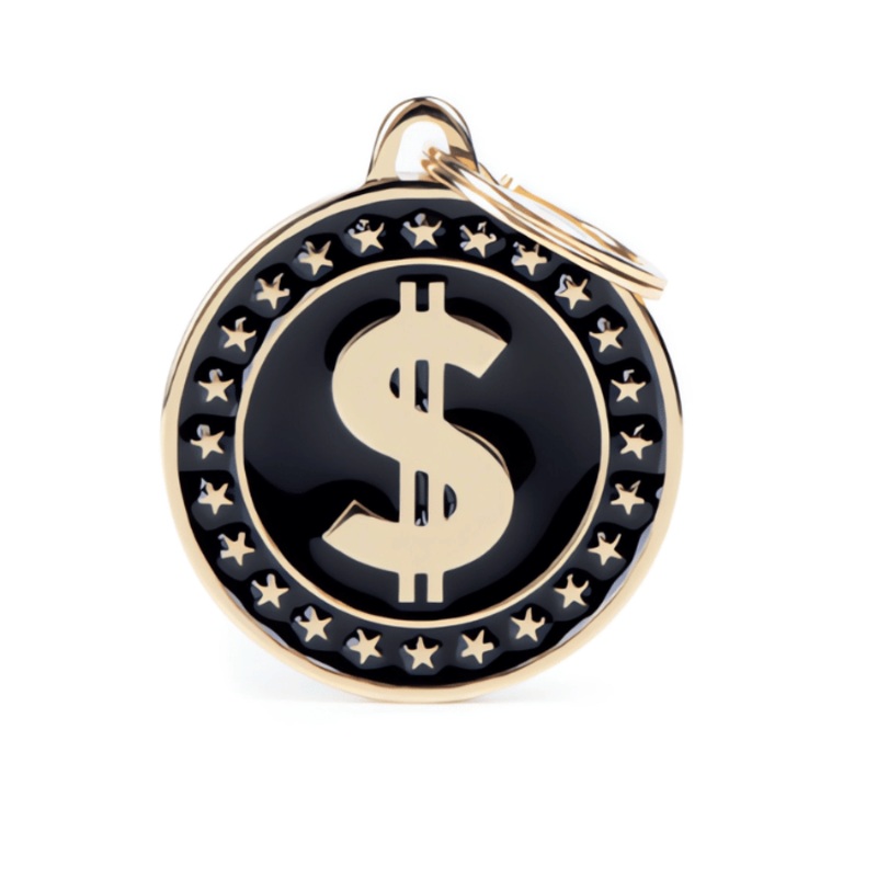 Mdaille pour chiens - Dollar