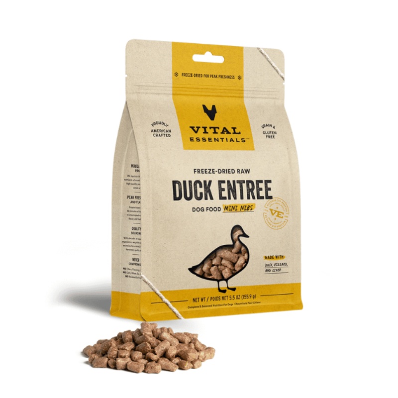 Mini bouches de canard Lyophilises pour chiens