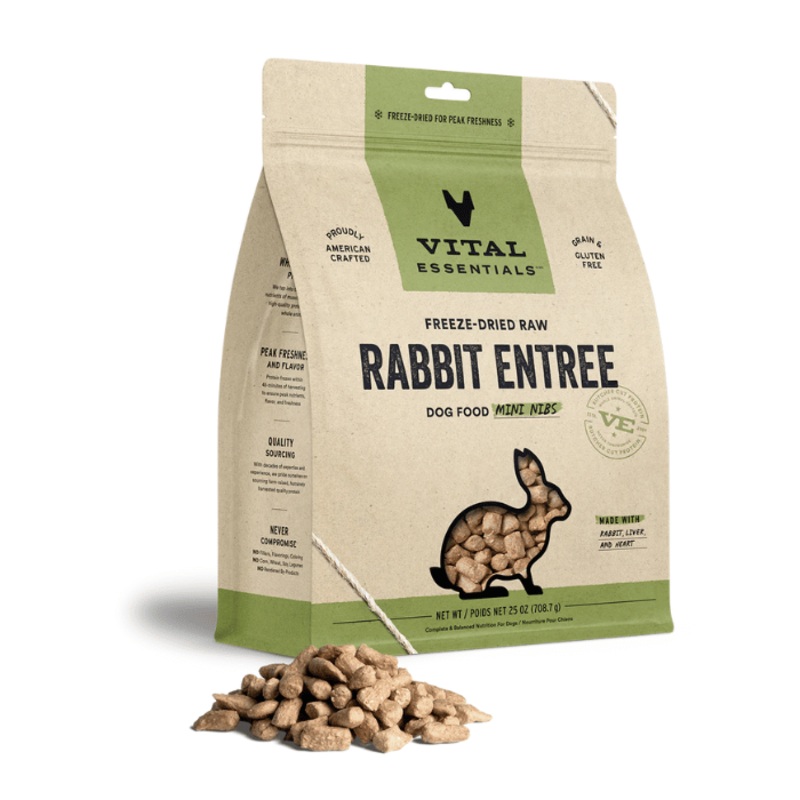 Mini bouches de lapin - Lyophilises pour chiens