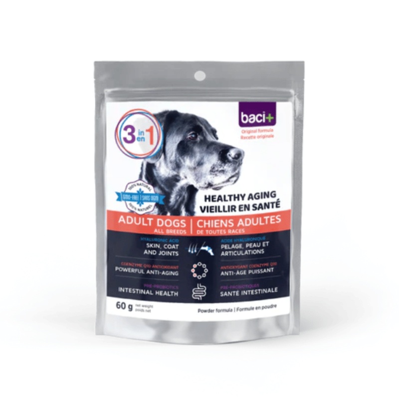 Peau, pelage et articulations  Sant intestinale  Anti-ge pour chiens