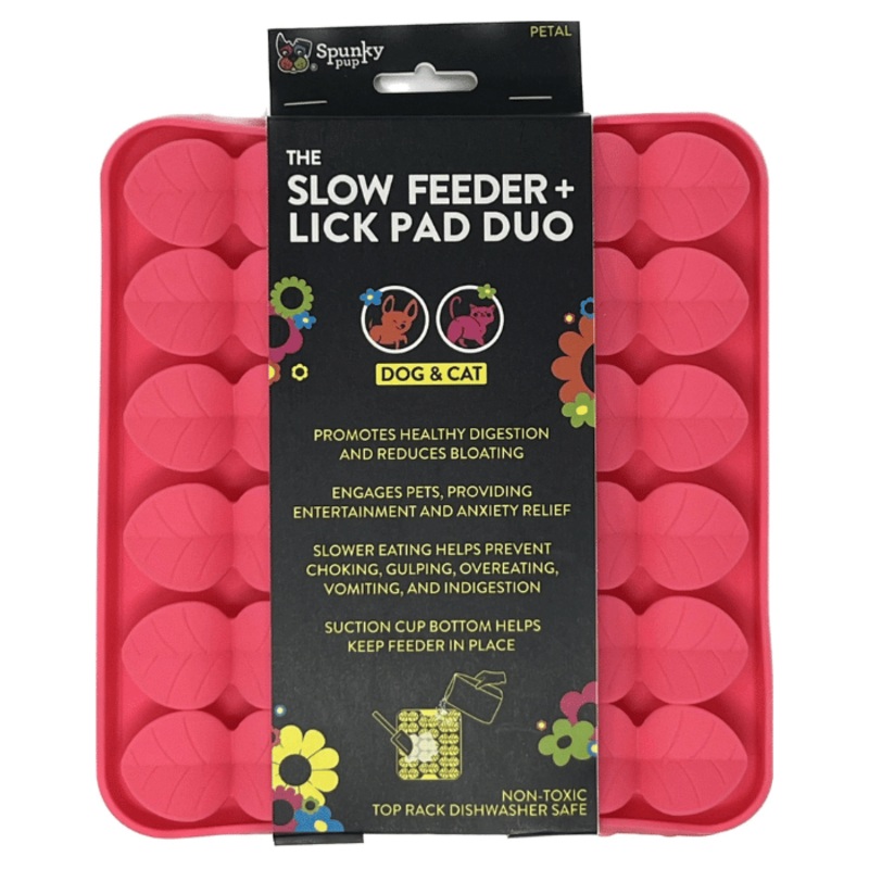 Bol ralentisseur lick mat fleurs - carr