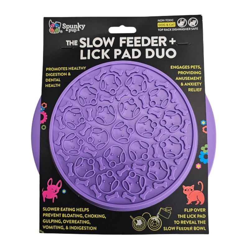 Bol ralentisseur + tapis de lchage duo