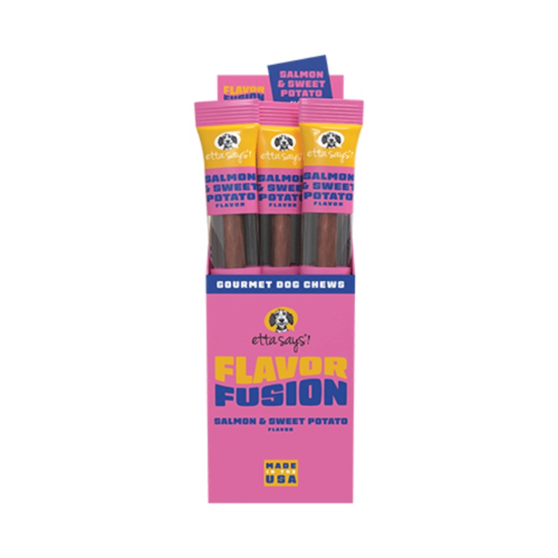 Bton  mcher Etta Says Flavor Fusion saumon et patate douce