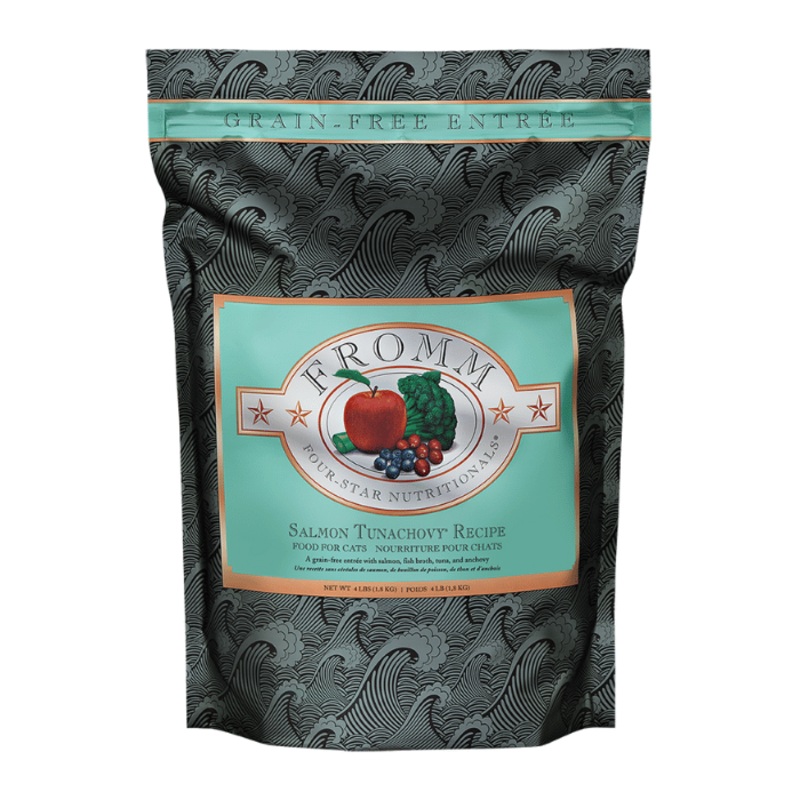 Fromm Four Star Nutritionals Recette Saumon, Thon et Anchois - Nourriture sche pour chats