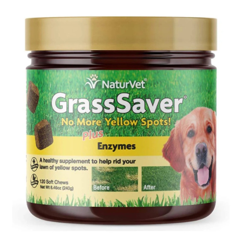 GrassSaver - Dites Adieu aux Taches Jaunes Sur Votre Gazon - 120 bouches tendres