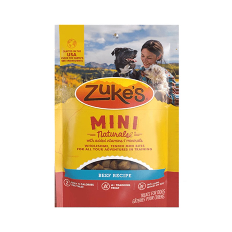 Gterie de dressage pour chien Zuke's Mini au boeuf