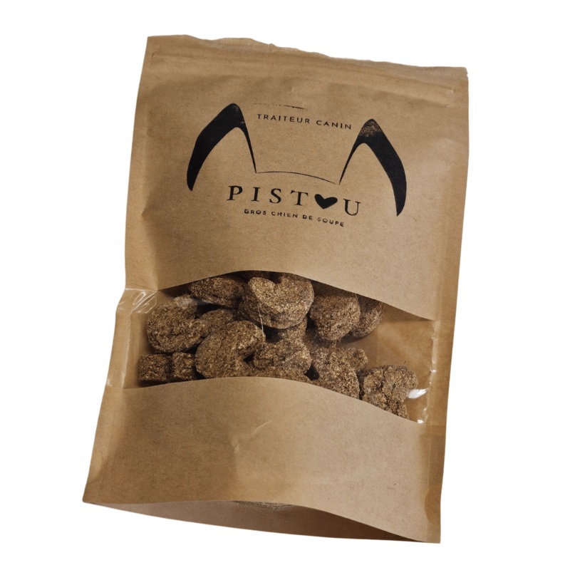Gteries pour chiens - Biscuits de drches 100g
