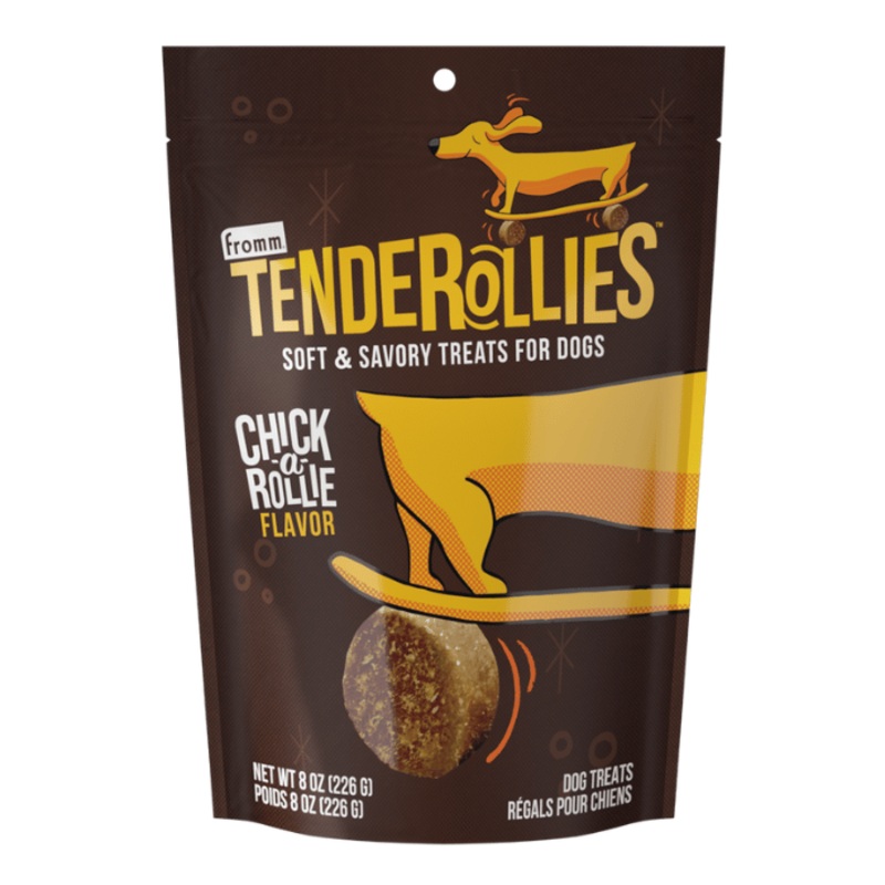 Gteries tendres pour chiens Tenderollies au poulet