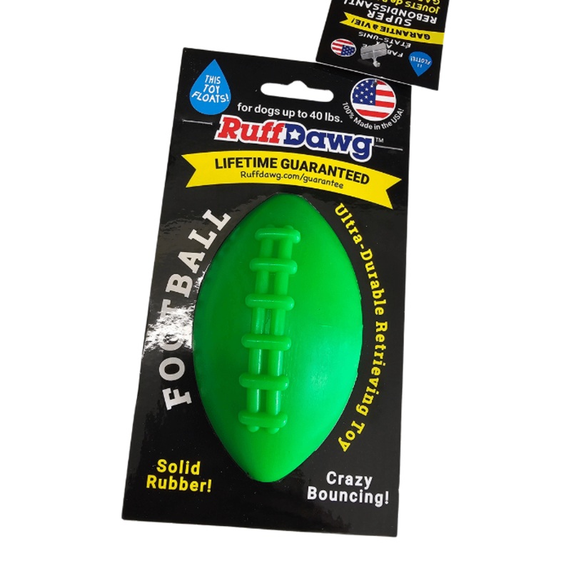 Jouet pour chiens ballon de football indestructible RuffDawg