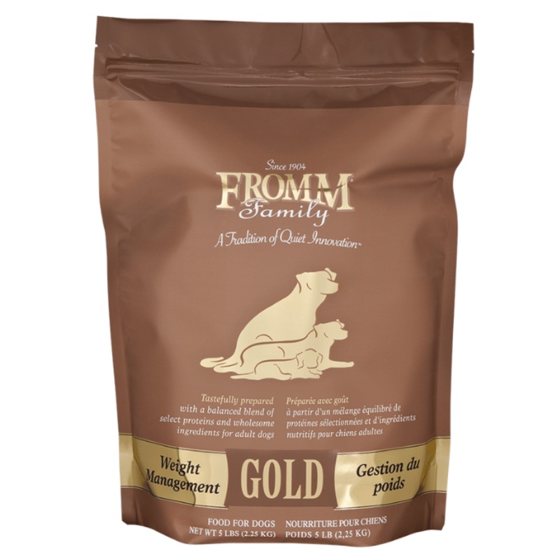 Nourriture Fromm Family Gold Gestion du poids pour chiens