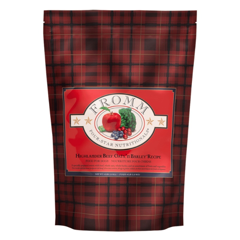 Nourriture Fromm Four-Star Nutritionals Recette Boeuf Highlander