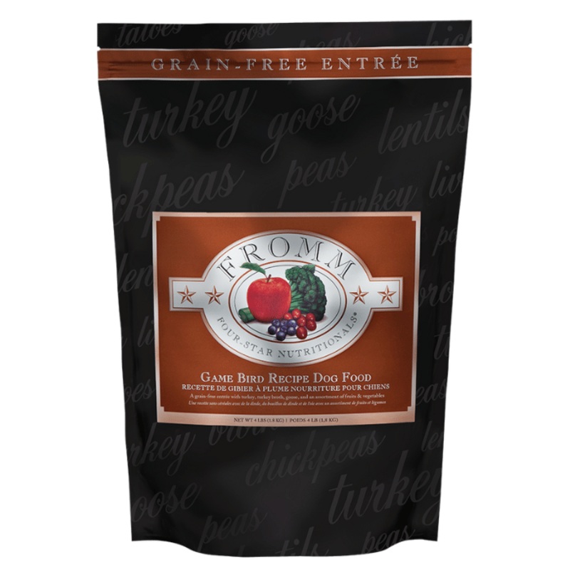 Nourriture Fromm Four-Star Nutritionals Recette de gibier  plume pour chiens