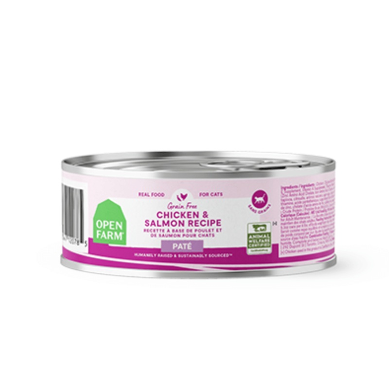 Nourriture humide pour chat - Pt poulet & saumon 5.3oz