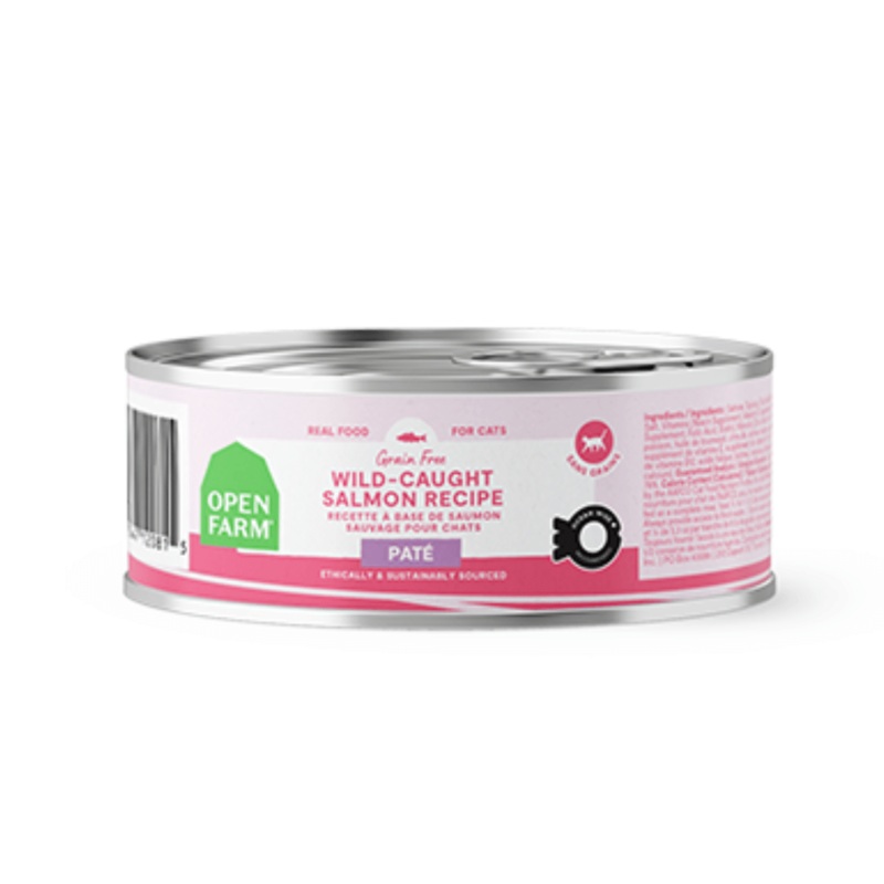 Nourriture humide pour chat - Pt saumon sauvage 5.3oz