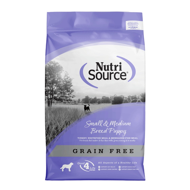 Nourriture pour chiens NutriSource Chiot de petite et moyenne race