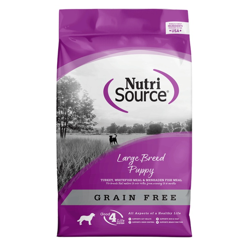 Nourriture pour chiens NutriSource Recette pour chiot de grande race