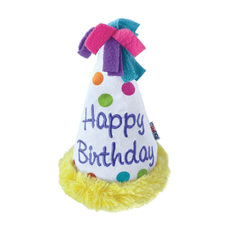 Peluche FouFit chapeau d'anniversaire unisex 6''