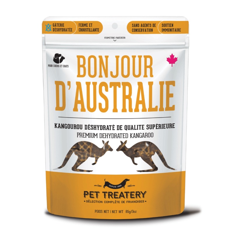 Gteries De Kangourou Dshydrat Pour Chien Et Chat - Granville Island 85gr