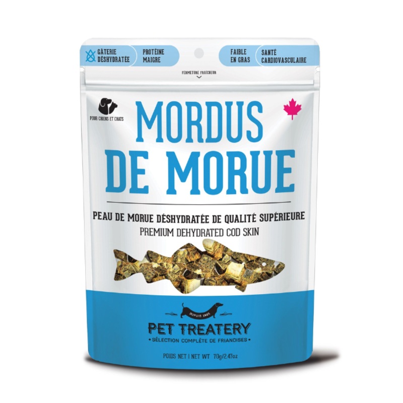 Gteries De Morue Lyophilis Pour Chien Et Chat - Granville Island 70g