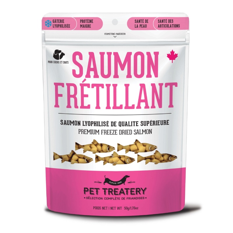 Gteries De Saumon Lyophilis Pour Chien Et Chat - Granville Island 50g