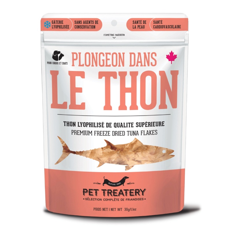 Gteries De Thon Lyophilis Pour Chien Et Chat - Granville Island 30g
