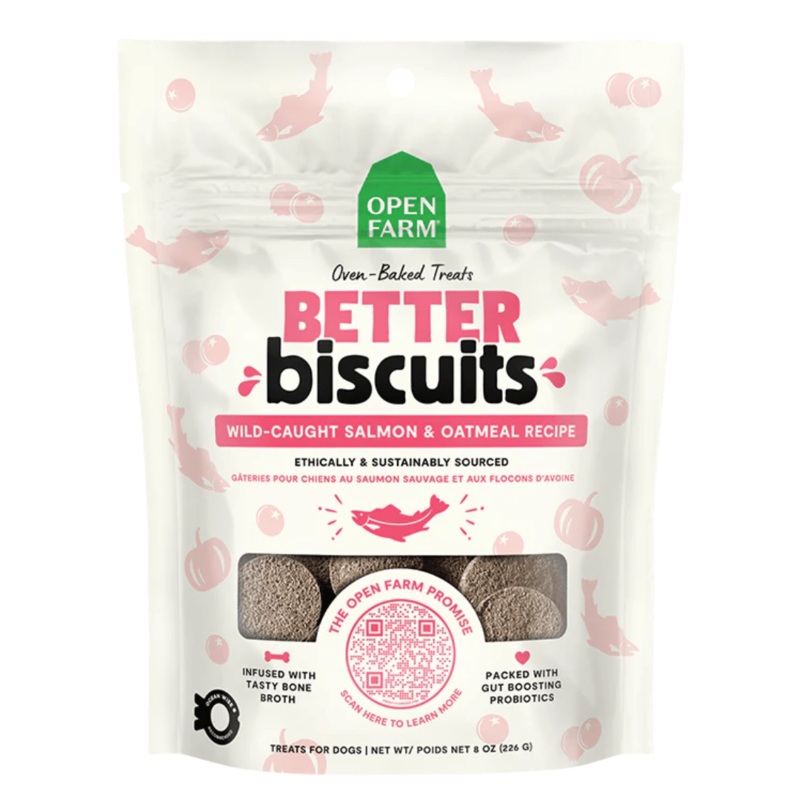 Gteries pour chiens au saumon et flocon d'avoine