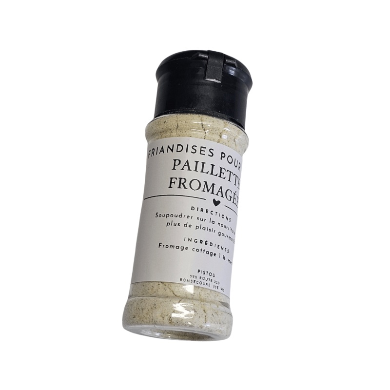 Gteries pour chiens  soupoudrer - Paillettes fromager 4oz