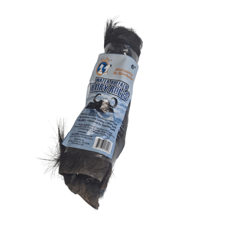 Joue de buffle d'eau poilus Cheek Roll 6''